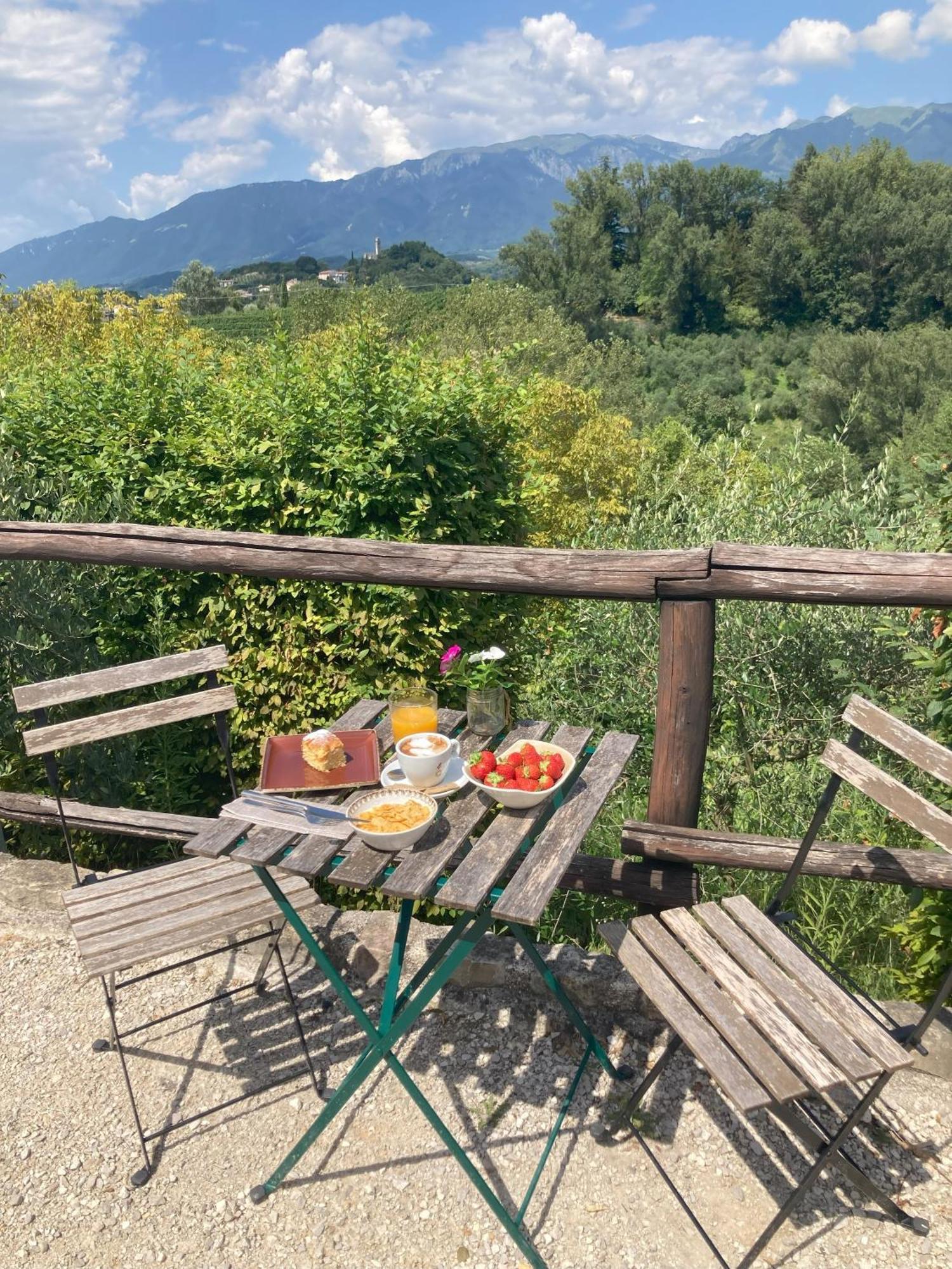 Asolo Norah'S Hill Agri Rooms Monfumo Bagian luar foto